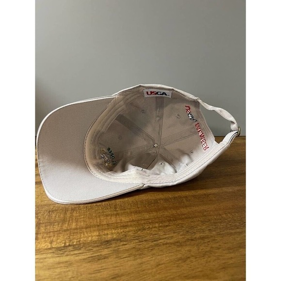 US Open 2016 Oakmont Hat Cap Strap Back Men's Adjustable Logo Beige USGA - Picture 5 of 5